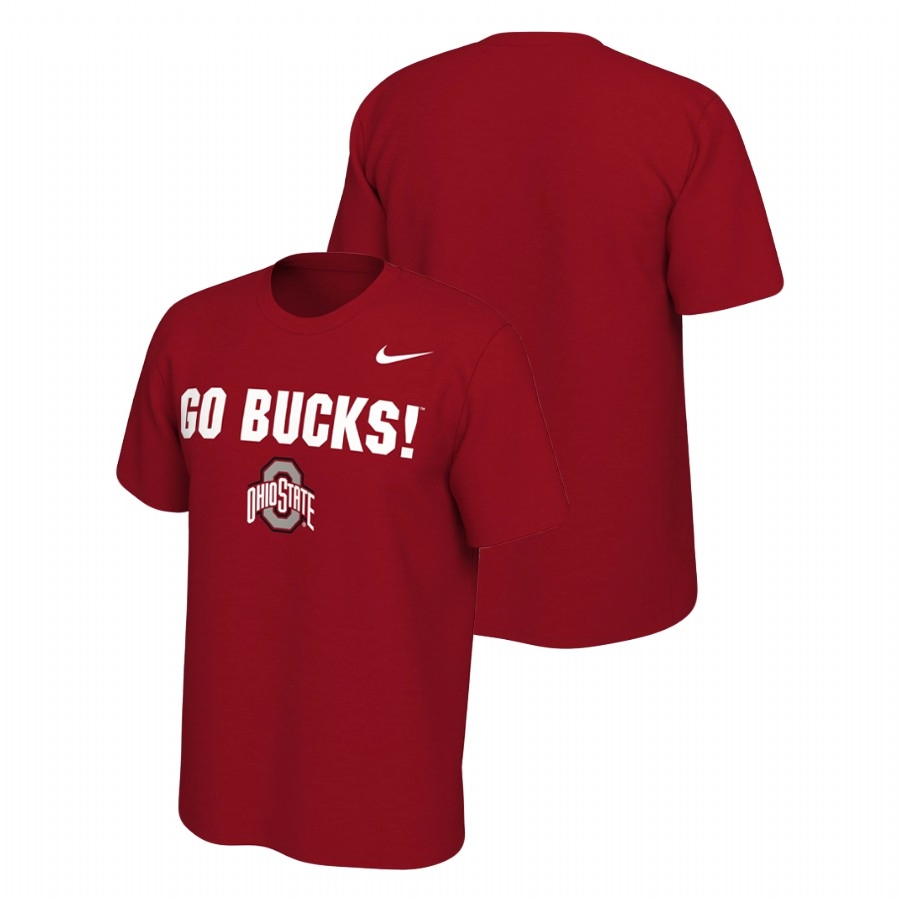 Ohio State Buckeyes Men's NCAA Scarlet Nike Mantra College Football T-Shirt RBF8249AW